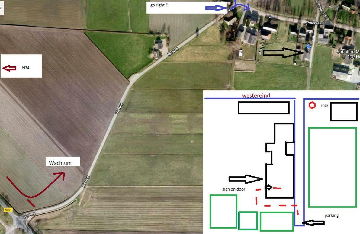 Logeerruimte In Gerenoveerde Boerderij In Wachtum Leilighet Eksteriør bilde